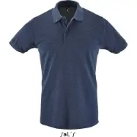 Sol SOLs 11346 | MenŽs Polo Shirt Perfect - Farbe: Heather Denim - Größe: 3XL
