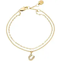 Fossil Sutton Gold Coloured Stainless Steel Bracelet JF04907710