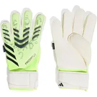 Adidas Predator Match Fingersave Torwarthandschuhe Radiant Blaze Grün || Größe 10,5