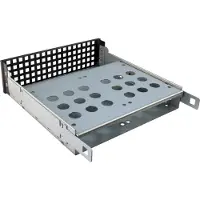 Inter-Tech 1U-10240, Rack, Server, Schwarz, ATX, Flex-ATX, micro ATX, Mini-ATX, Mini-ITX, Stahl, 1U
