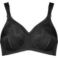 Triumph Ohne Bügel BH Doreen + Cotton 01 | Grösse: 90E | Farbe: Schwarz