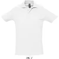Sol SOLs 11362 | Herren Poloshirt Spring II - Farbe: White - Größe: 5XL