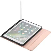 Lobwerk Tablet Hülle für Apple iPad 9.7 2017 2018 Air 1 Air 2 9.7 Zoll Slim Case Etui mit Standfunktion und