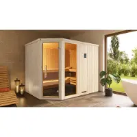 Weka Elementsauna Varberg 4 GTF Trend inkl. 7,5 kW BioS-Ofenset x B x T x H x 244 x 197 x 199