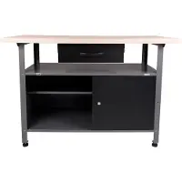 Ondis24 Werkbank "Klaus" Set, höhenverstellbar, ca. 120 x 60 x 85 cm