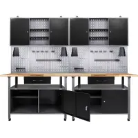 Ondis24 Werkstatt-Set "Klaus mit LED" 240 cm