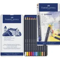 Faber-Castell 114712 Metallic Goldfaber Mäppchen 12 Einheiten