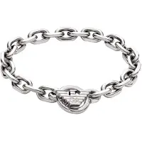 Emporio Armani Silver Stainless Steel Bracelet EGS3236040