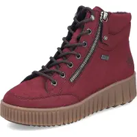 Rieker Schnürstiefel Rot
