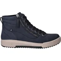 Rieker Schnürboots Stiefelette, High Top Sneaker, Freizeitboots mit Reißverschluss