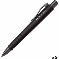 Faber-Castell 241190 Blaue Clip-on Kugelschreiber Extra fett 1 Stück(e)