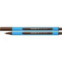 Schneider Kugelschreiber Slider Edge Extra Breit (XB), Braun, 10 Stück