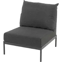 4Seasons Taste Sakura Mittel-Modul Antrazit inkl. 2 Kissen