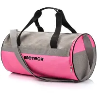 Meteor Sporttasche, Fitnesstasche, Trainingstasche Siggy 25L gray/rosa