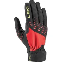 LEKI Handschuhe Ultra Trail Storm Unisex Black/Red/Neon Yellow-6