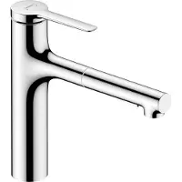 Hansgrohe Einhebel-Küchenmischer Zesis M33 ComfortZone 160, 2 jets chrom