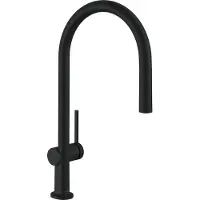 Hansgrohe Küchenarmatur flexibel TALIS M54 schwarz matt 72802670