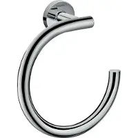Hansgrohe Logis UNIVERSAL Handtuchring, feststehend, chrom, 41724000