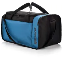 Meteor Odyn 40 l Sporttasche Trainingstasche Reisetasche Tasche Gym Bag Fitnesstasche schwarz/blau
