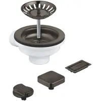 GROHE 40996AL0, Ablaufgarnitur, Anthrazit, , 31 639, 31 640, 31 641, 31 644, 31 645, 31 651, 31 652