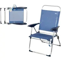 Aktive 62415 4 Positions 55x60x100 Cm Strandstuhl