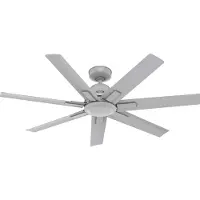 HUNTER FANS DC Deckenventilator Sahira Grau mit Fernbedienung