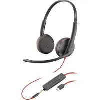 Poly Blackwire C3225 Stereo USB-C Headset (Bundle)