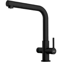 Franke LINA CLEAR WATER 2.0 L, Standard, Schwarz, Messing, Hebelgriffe, Einzelbild, 3/8"