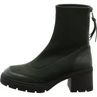 Hispanitas für Damen. HI243681 Grüne Track Boots (39), 3 bis 5 cm, Reißverschluss, Lässig