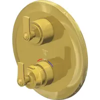 Steinberg Serie 350 Dusch-Wannenarmatur, Fertigmontageset, Unterputzthermostat, 2 Verbraucher, 35041333BG