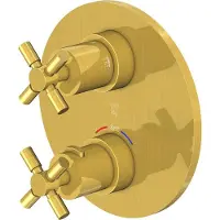 Steinberg Serie 250 Dusch-/Wannenarmatur, Fertigmontageset, Unterputz, zwei Verbraucher, 25041333BG