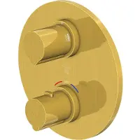 Steinberg Serie 100 Dusch-/Wannenarmatur, Fertigmontageset für Unterputz, 2 Verbraucher, 10041333BG