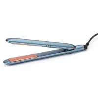 BaByliss Glätteisen "Denim Luxe Glätteisen mit Titan-Keramikplatten, ST251PE" 3 Temperaturstufen bis 235 C, schnelles Aufheizen, 25 mm Platten