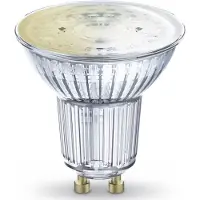 Ledvance 00217609, Intelligentes Leuchtmittel, WLAN, Edelstahl, LED, GU10, Warmweiß