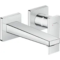 Hansgrohe Metropol Einhebel-Waschtischmischer Unterputz mit Hebelgriff und Auslauf 16,5 cm für Wandmontage
