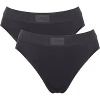 Sloggi Tai-Slip "Double Comfort T" 2er Pack, elastischer nahtloser Bund, hoher Beinausschnitt