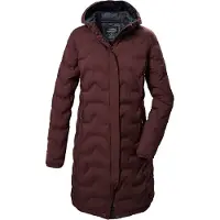 Killtec Steppmantel "KOW 9 WMN QLTD PRK" Wasser- und windabweisender Damen Parka mit verstellbarer Kapuze