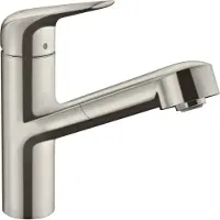 Hansgrohe M42, Waschbecken, Edelstahl