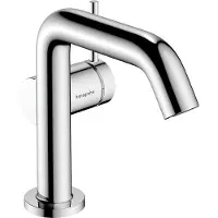 Hansgrohe Einhebel-Waschtischarmatur Tecturis S F Ausl. 130mm, Push-Open-Ablaufg., chrom