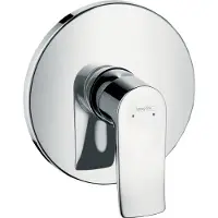 Hansgrohe Unterputz-Brausemischer Metris, Rosette Ø 150 mm, chrom - 31685000