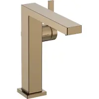 Hansgrohe Einhebel-Waschtischmischer Fine Tecturis E ComfortZone 150 CoolStart PO bru bronze brushed bronze