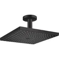Hansgrohe Raindance E Kopfbrause 300 1jet EcoSmart mit Deckenanschluss, Mattschwarz