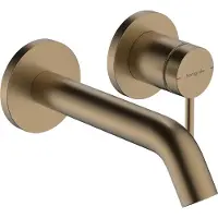 Hansgrohe Einhebel-Waschtischarmatur Tecturis S UP, f Wd, Ausl. 165mm, brush. bron
