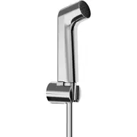 Hansgrohe Bidette Handbrause 1jet S EcoSmart+ mit Brausehalter und Druckschlauch 125 cm