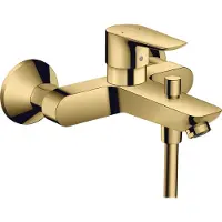Hansgrohe Wannen-Einhebelmischer Talis E AP, polished gold optic