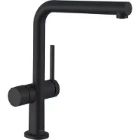 Hansgrohe Talis M54 Einhebel-Küchenmischer 270, Geräteabsperrventil, 1jet, Mattschwarz