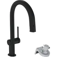 Hansgrohe FilterSystem 210 Aqittura M91 Ausziehauslauf 1jet sBox mattschwarz, 76826670