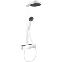Hansgrohe Rainfinity Showerpipe 250 1jet EcoSmart mit ShowerTablet 350, Mattweiß