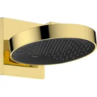 Hansgrohe Rainfinity Kopfbrause 250 1jet mit Wandanschluss, Polished Gold Optic