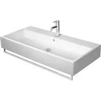 Duravit Waschtisch VERO AIR m ÜL HLB geschli 1000x470mm o HL weiß ohne Hahnloch weiß